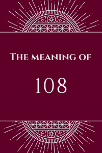 meaning of 108