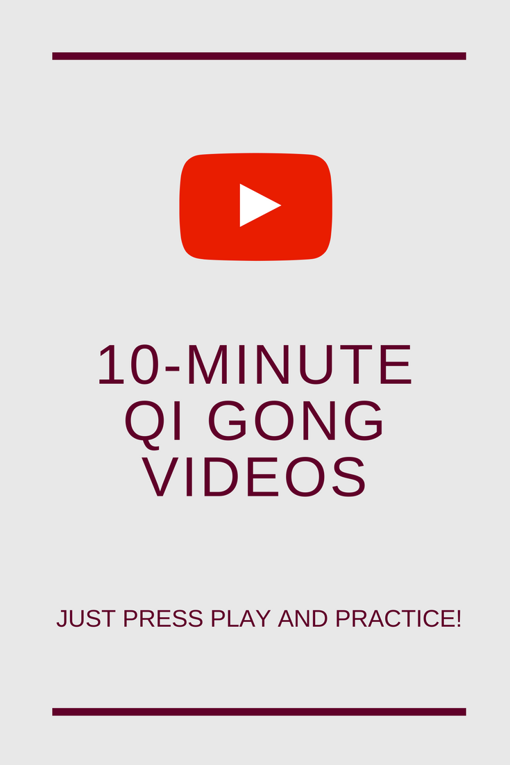 online Qi Gong exercises (10-minute videos)
