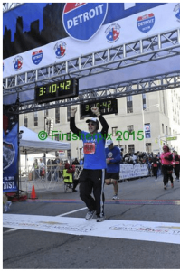 Rick Matz (blogger at Cook Ding's Kitchen) finished Half Marathon