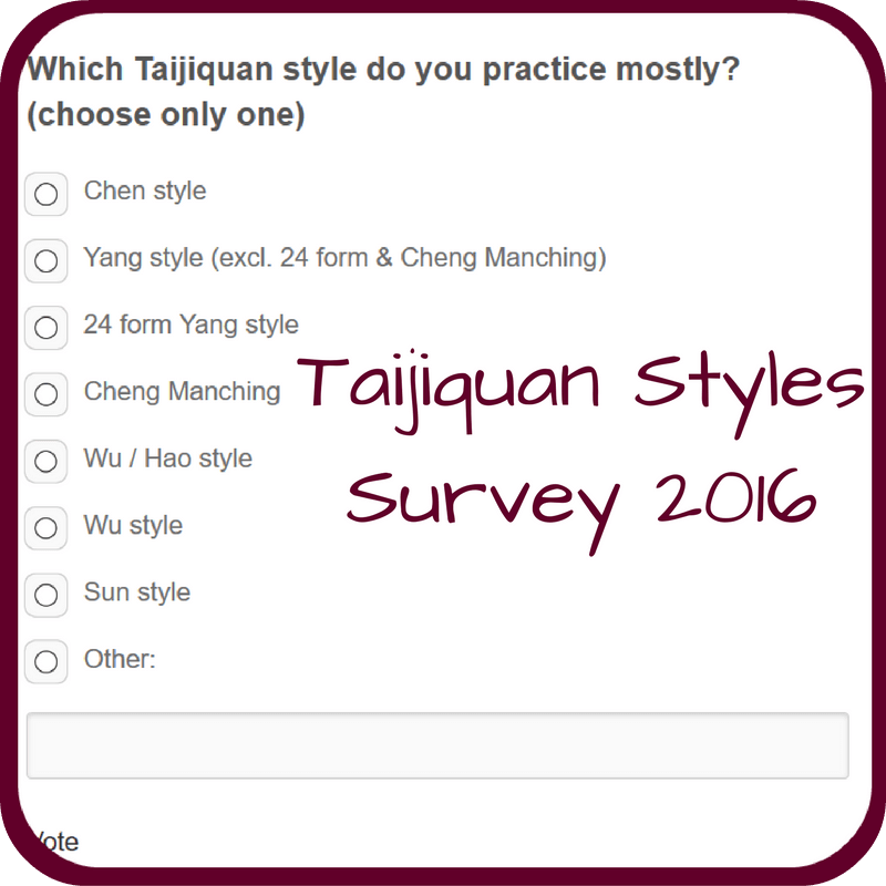 Tai Chi style survey 2016 by Qialance