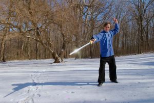 Scott M. Rodell - Chinese Swordmanship in the snow