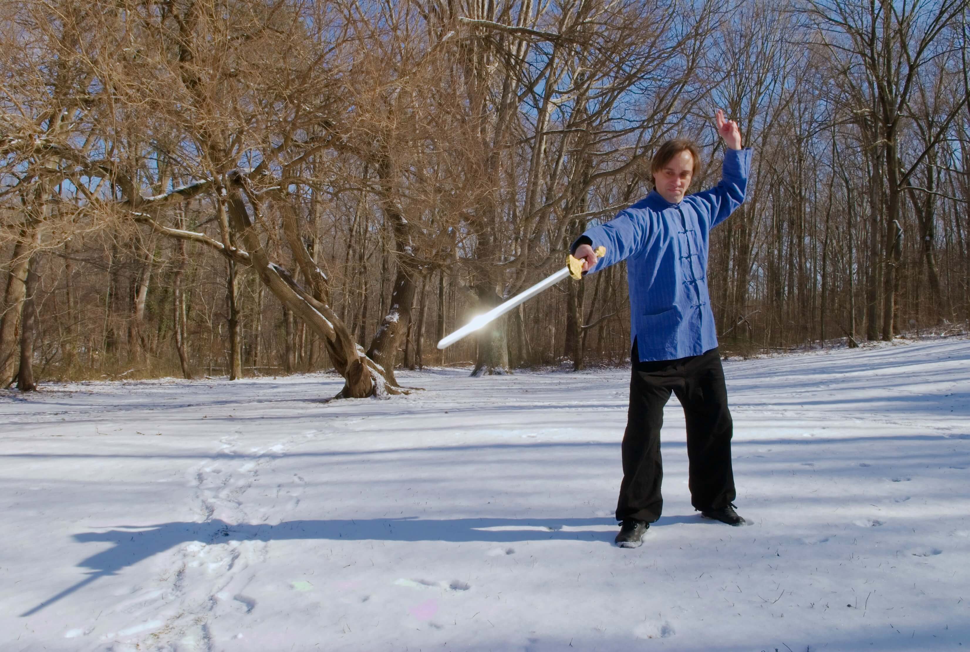 Scott M. Rodell - Chinese Swordmanship in the snow