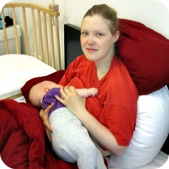 Angelika breastfeeding