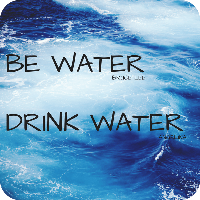 be water - the water drinking challenge for martial artists