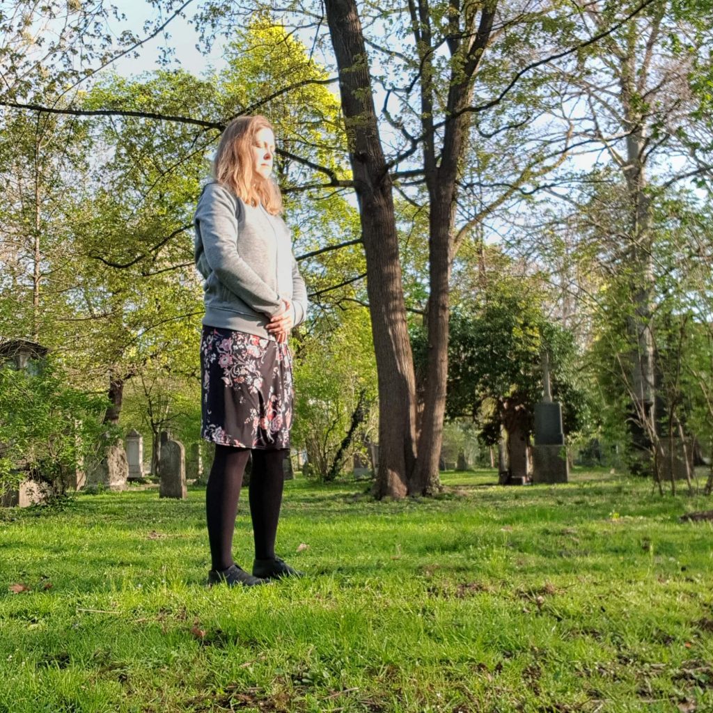 Angelika practices Tai Chi & Qi Gong