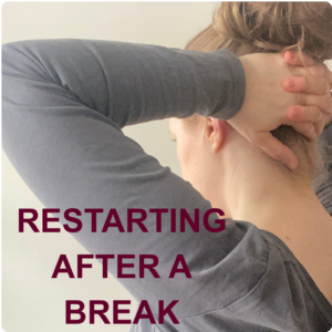 restart Tai Chi practice